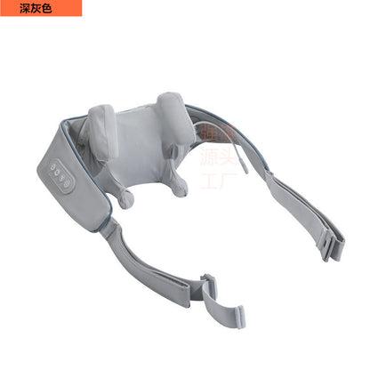 RUZETTO 首と肩飾りマッサージ器（リラックスホットモード付）USB対応6頭2段階調整